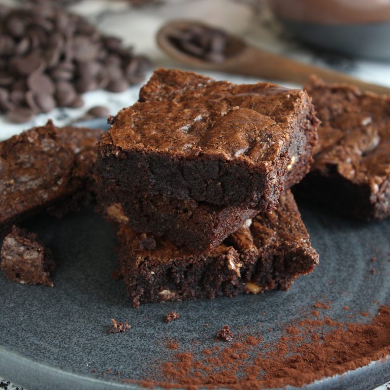 Triple Chocolate Brownies Recipe Image